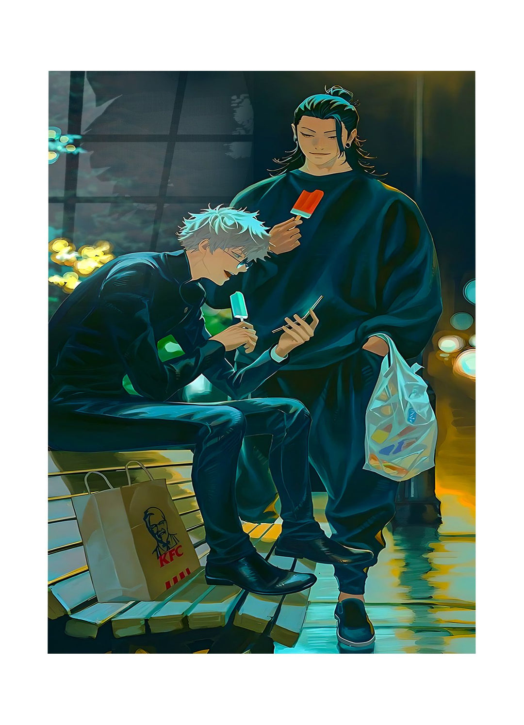 Gojo and Geto Jujutsu Kaisen