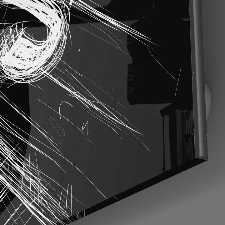 Jazz Blues Müzik Cam Tablo