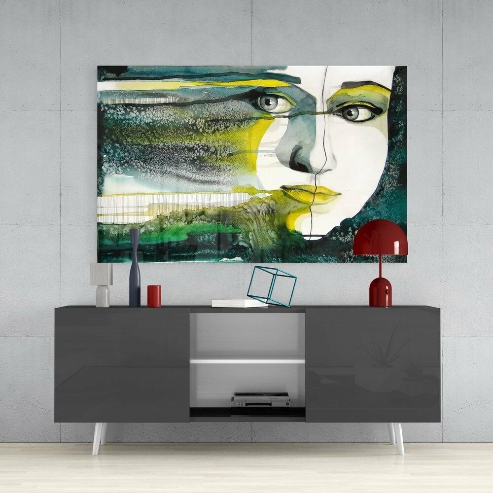 Kadın Cam Tablo No:3029