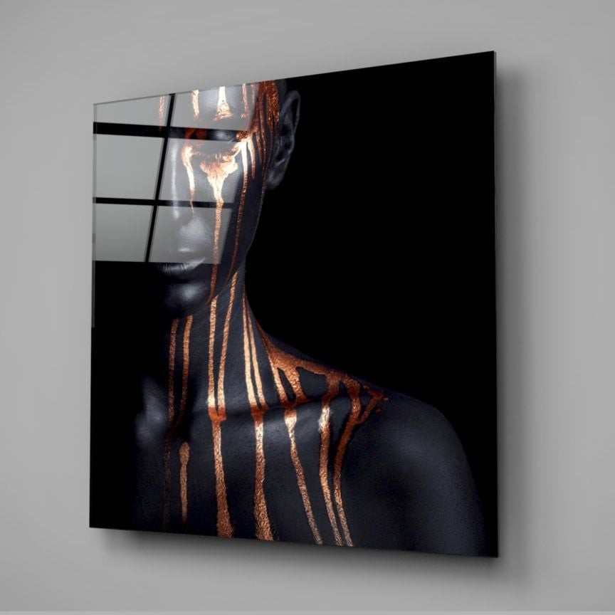 Kadın Cam Tablo No:4074