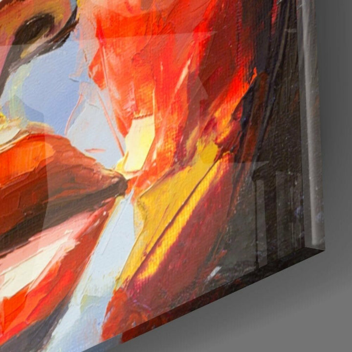 Kadın Cam Tablo No:4075