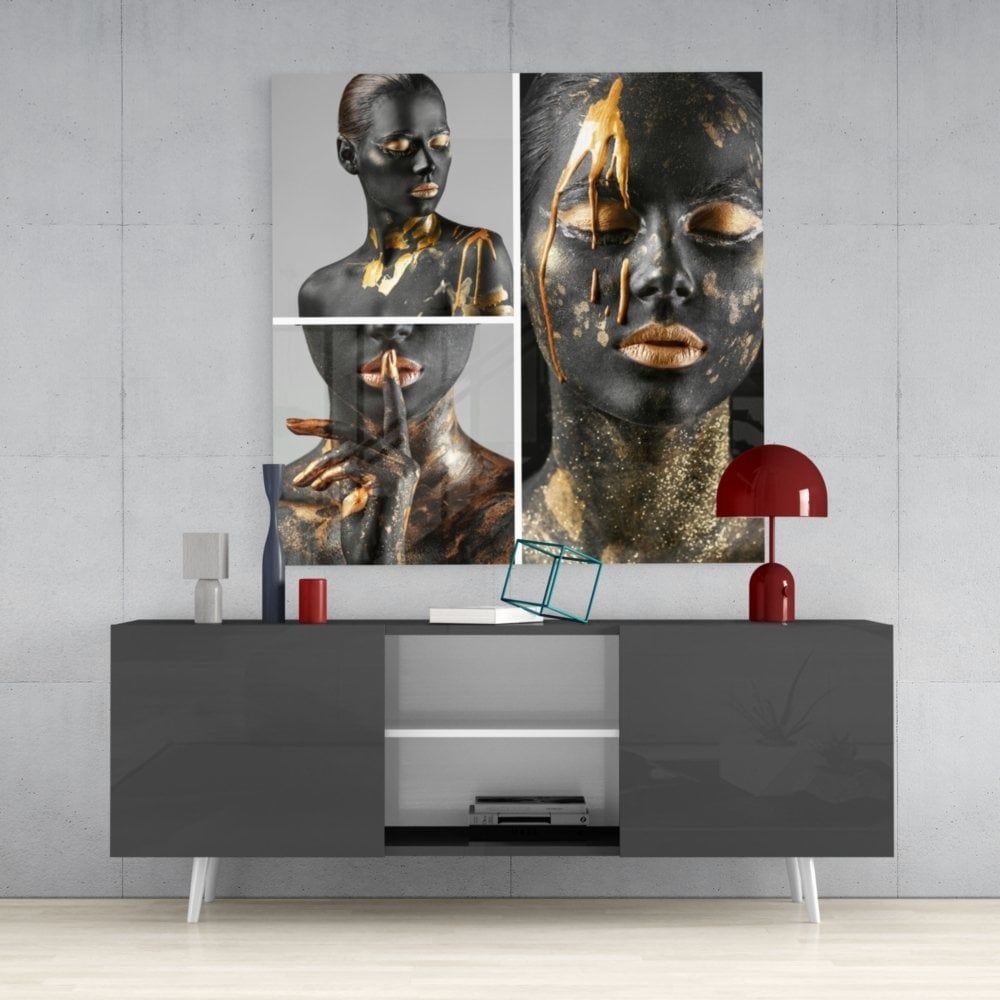 Kadın Cam Tablo No:4092