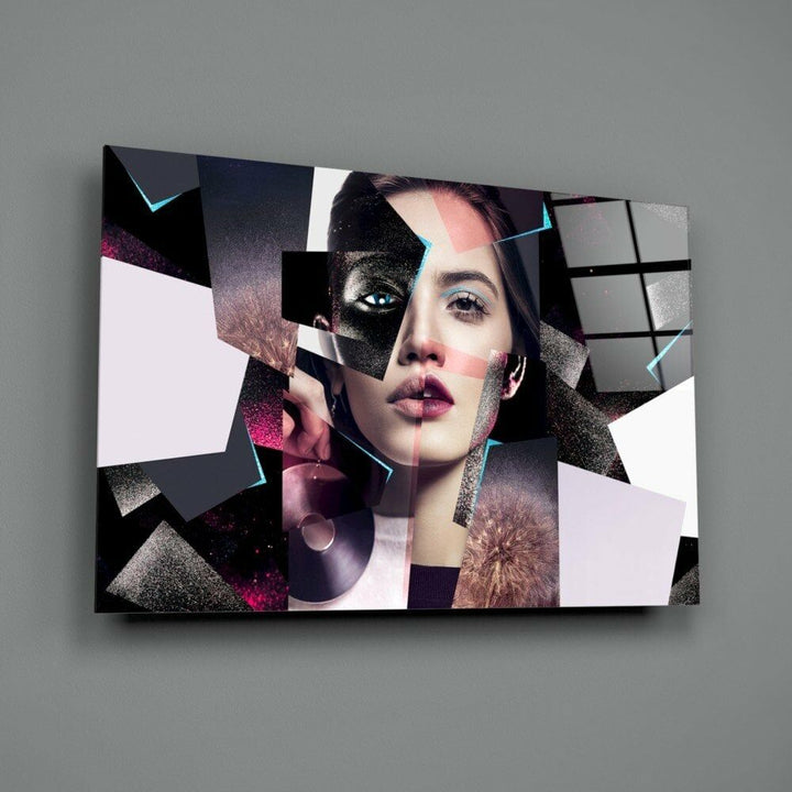 Kadın Cam Tablo No:7011