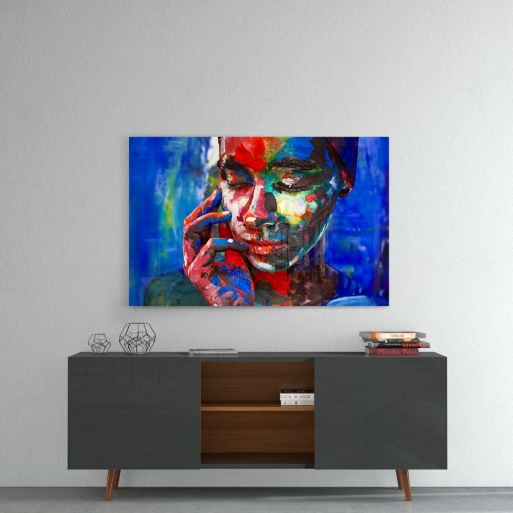 Kadın Cam Tablo No:8053