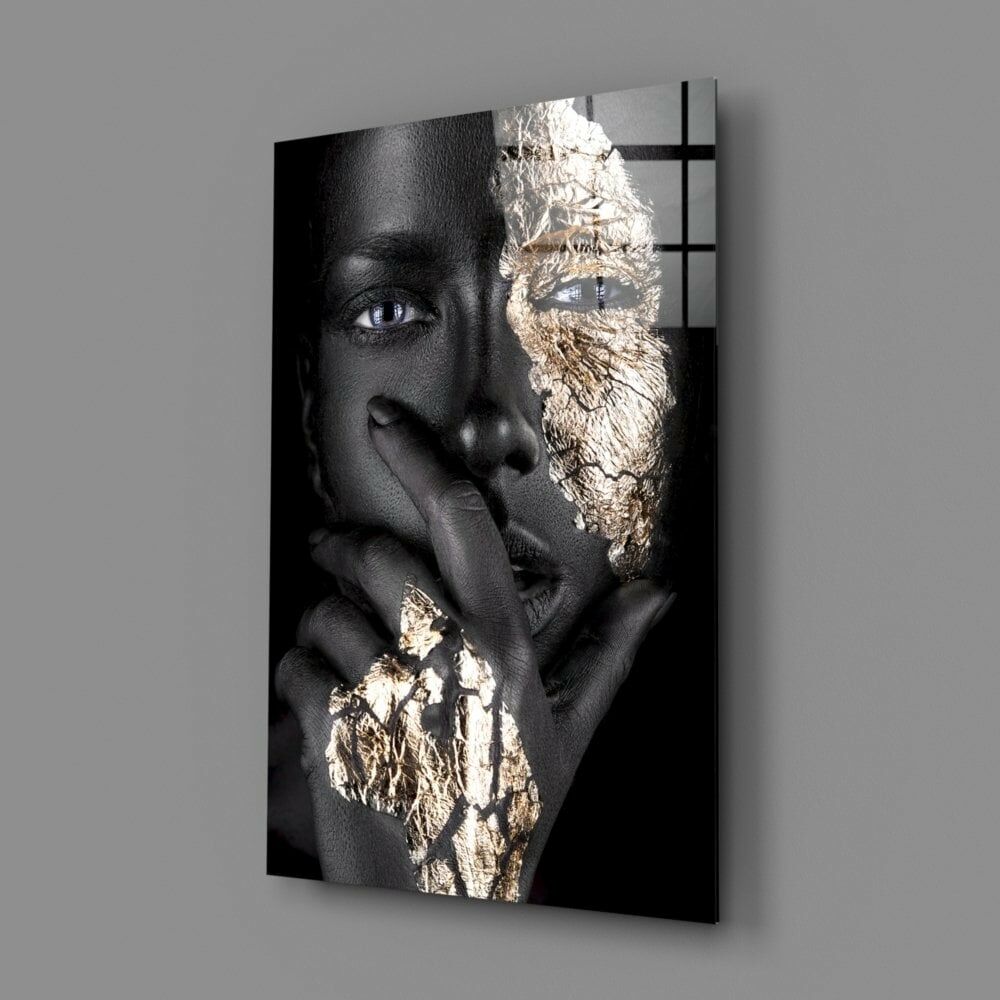 Kadın Cam Tablo No:8058