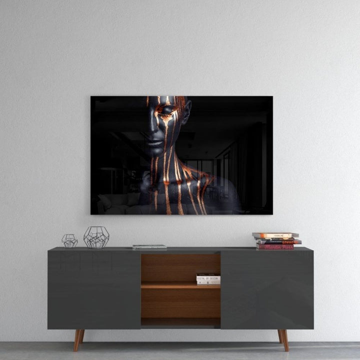 Kadın Cam Tablo No:8087