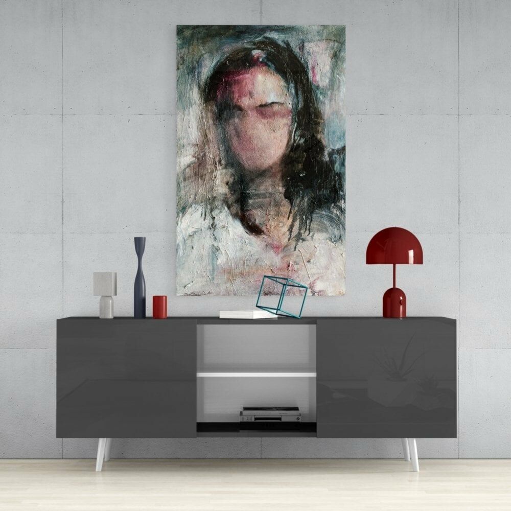 Kadın Cam Tablo No:9007