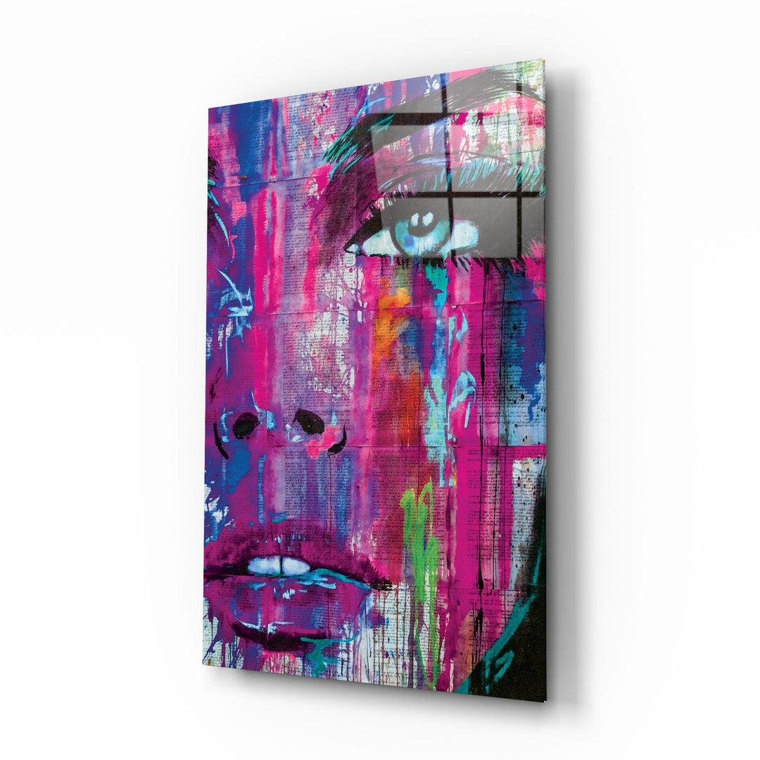 Kadın Gözü Cam Tablo