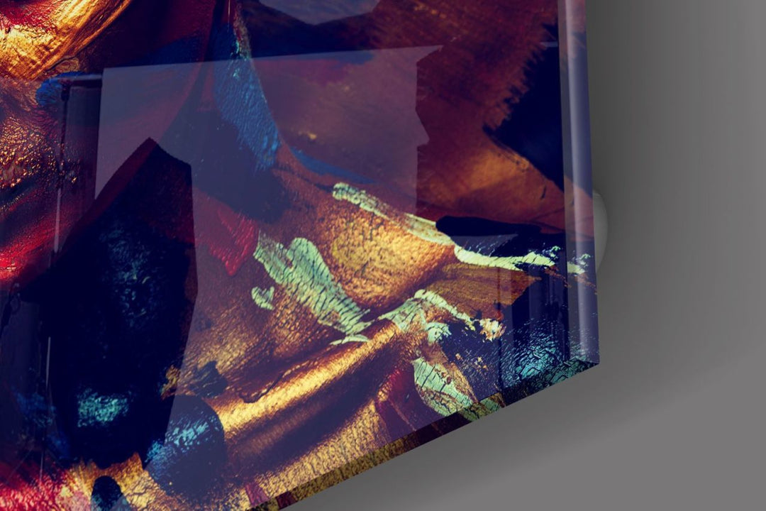 Kadın Portre Cam Tablo No:1178