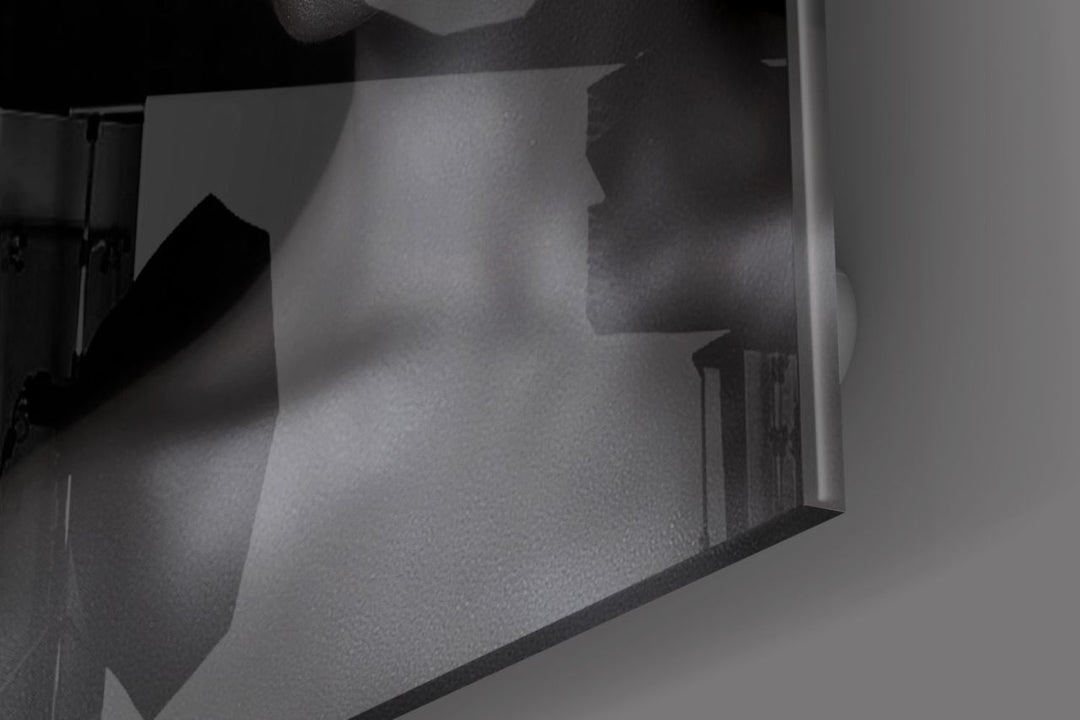 Kadın Portre Cam Tablo No:1183