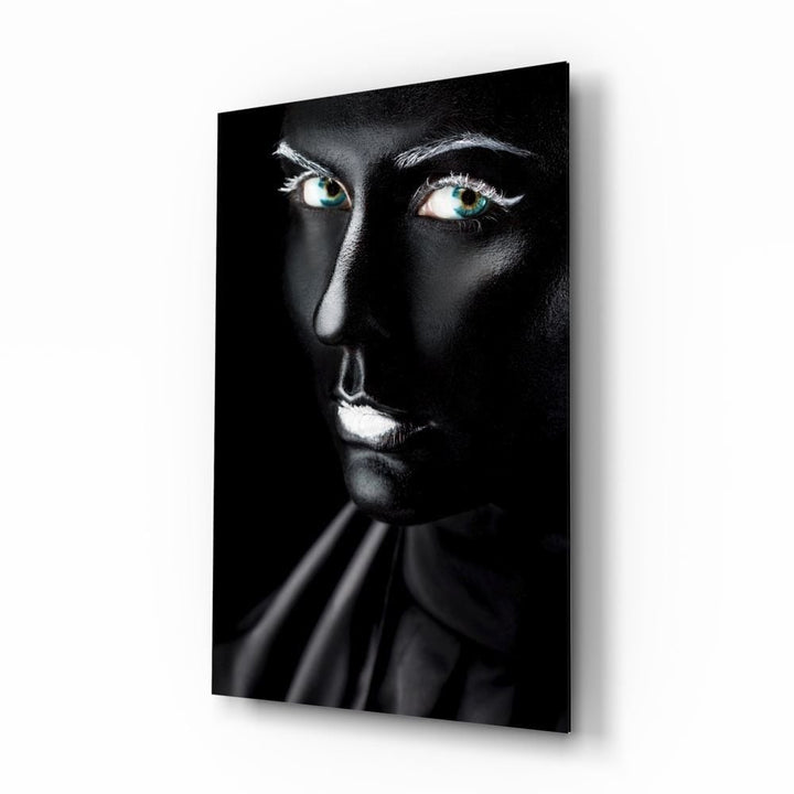 Kadın Portre Cam Tablo No:1199