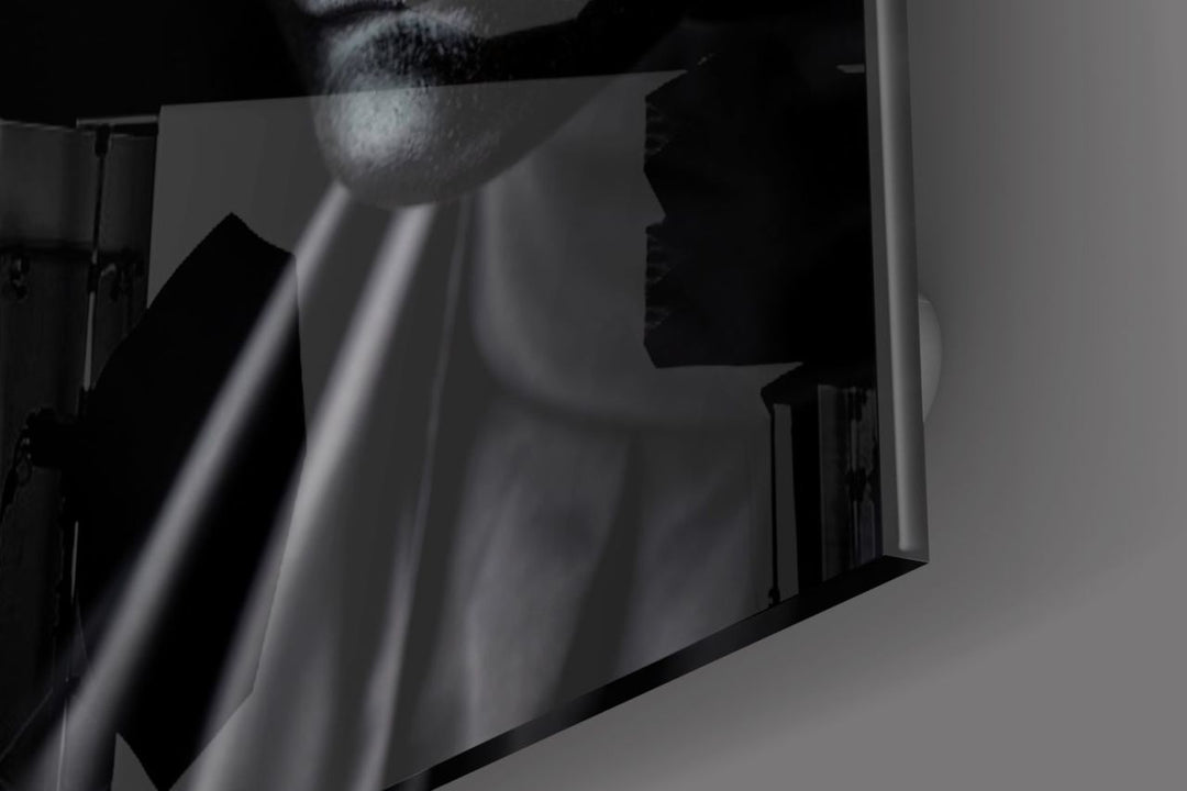 Kadın Portre Cam Tablo No:1199