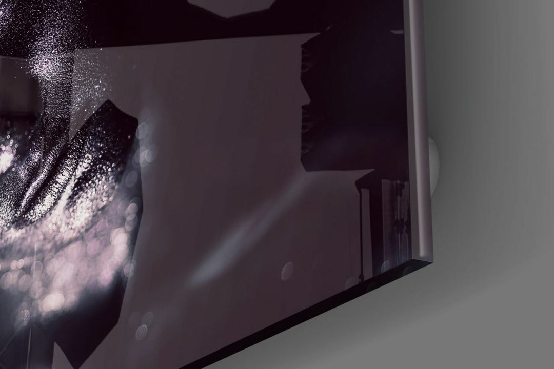 Kadın Portre Cam Tablo No:1211