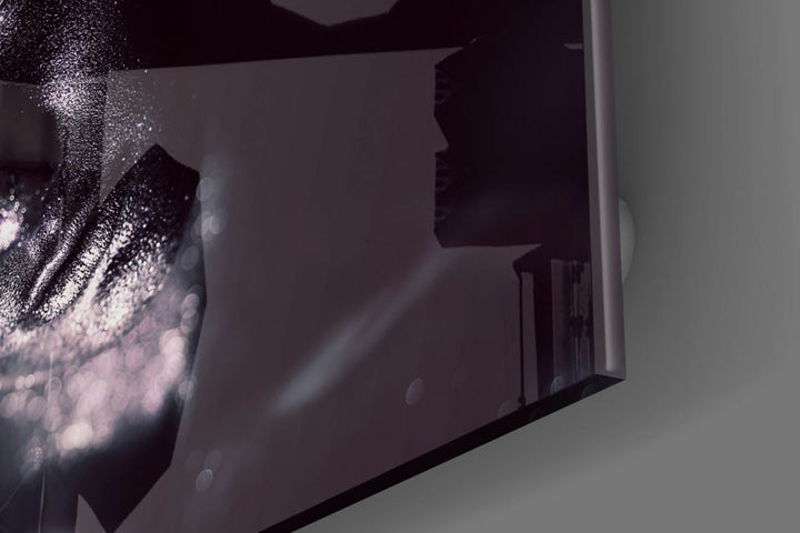 Kadın Portre Cam Tablo No:1211