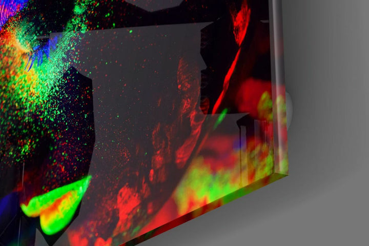 Kadın Portre Cam Tablo No:2003