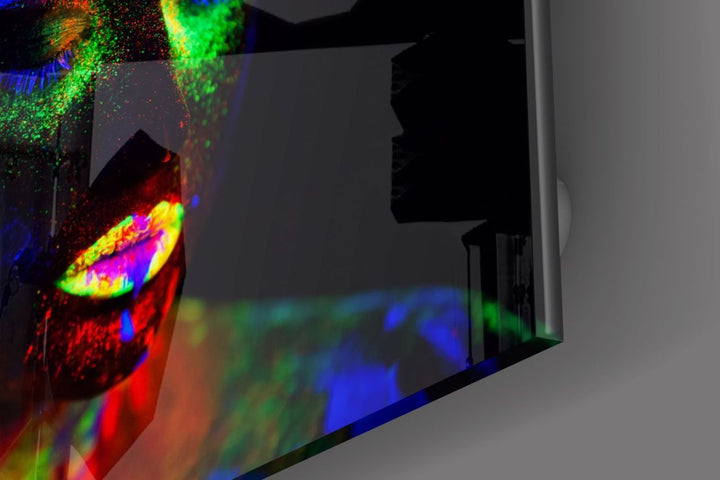 Kadın Portre Cam Tablo No:2005