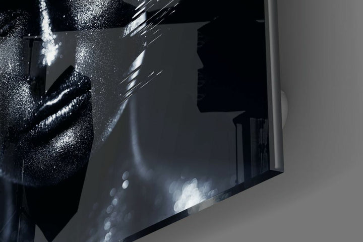 Kadın Portre Cam Tablo No:2008