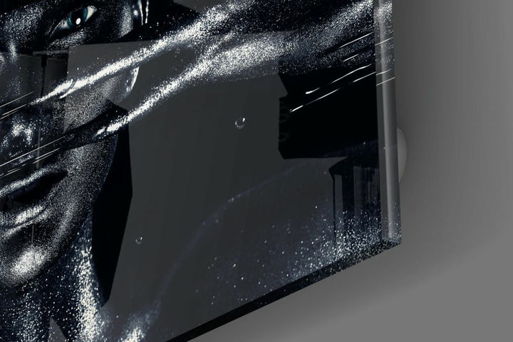 Kadın Portre Cam Tablo No:2009