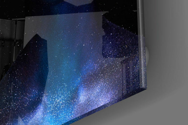 Kadın Portre Cam Tablo No:2092