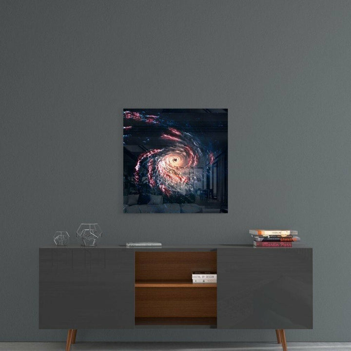 Kara Delik Uzay Cam Tablo