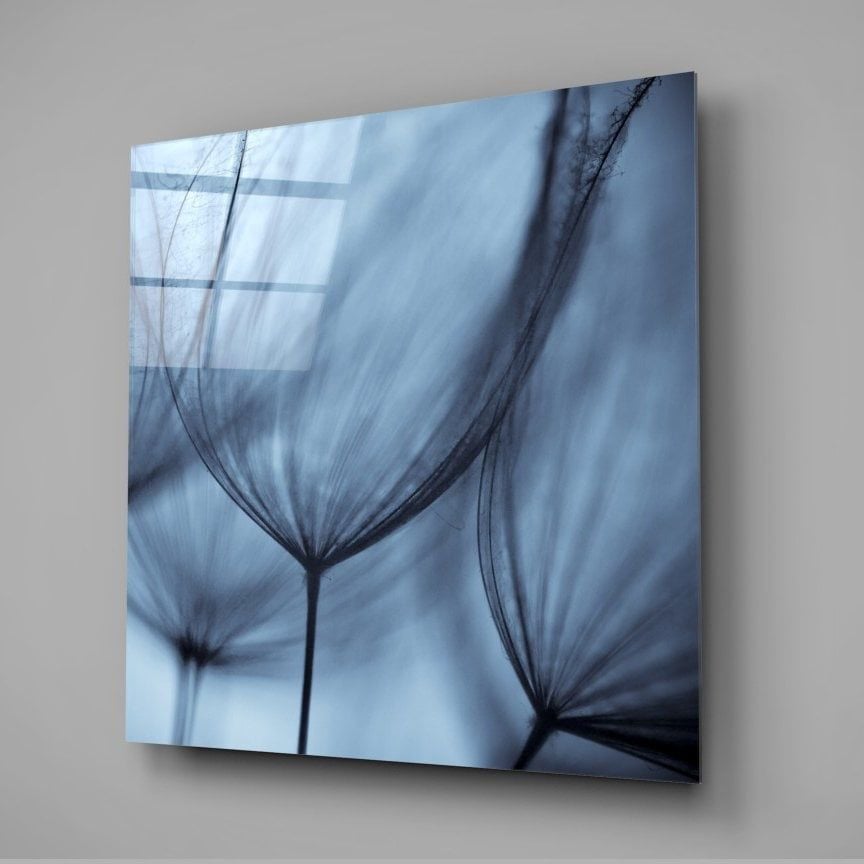 Karahindiba Sükuneti Cam Tablo