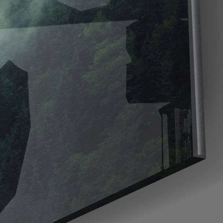 Karanlığın Manzarası Cam Tablo