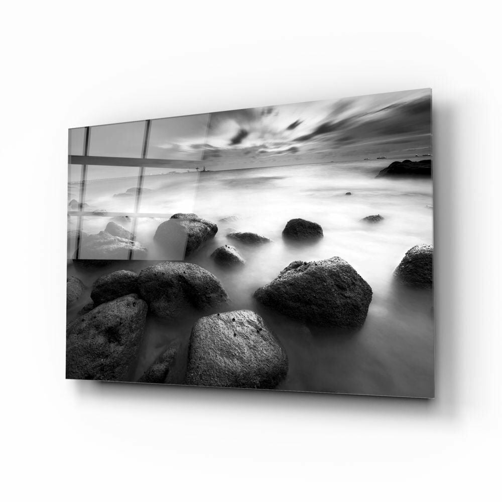 Kayalıklar Cam Tablo