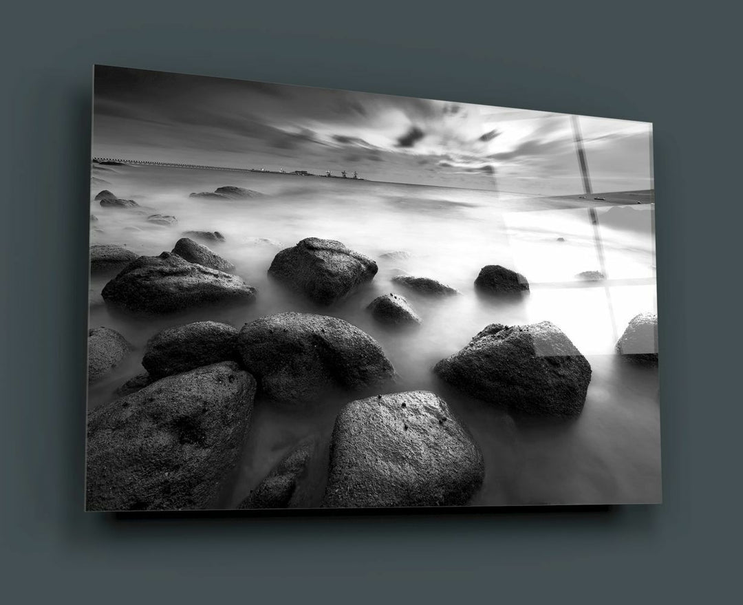 Kayalıklar Cam Tablo