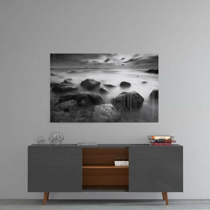 Kayalıklar Cam Tablo