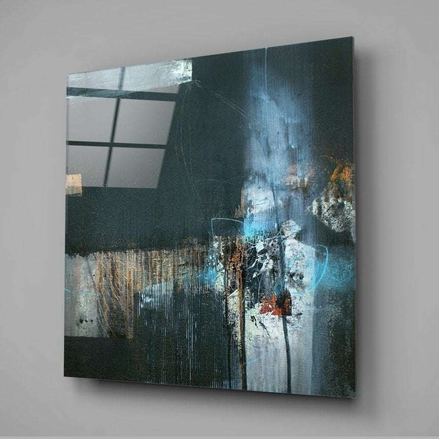 Kayıp Silüet Cam Tablo