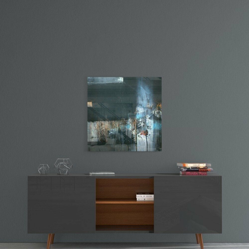 Kayıp Silüet Cam Tablo