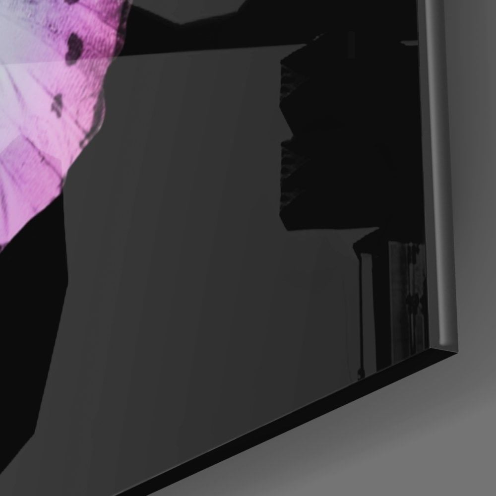 Kelebeğin Zarafeti Cam Tablo