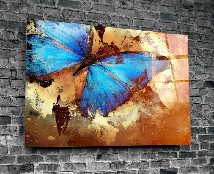 Kelebek Cam Tablo No:1148