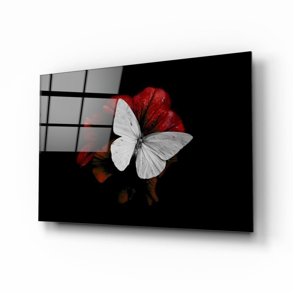 Kelebek Cam Tablo No:1173