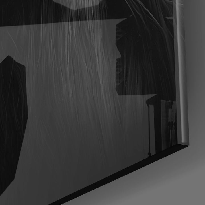 Kelebek Gözler Cam Tablo