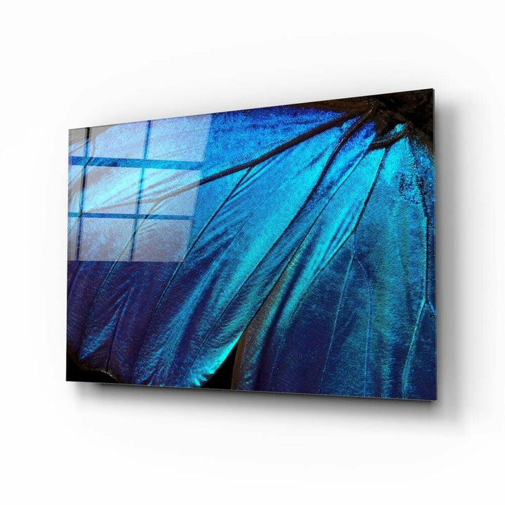 Kelebek Kanadı Cam Tablo