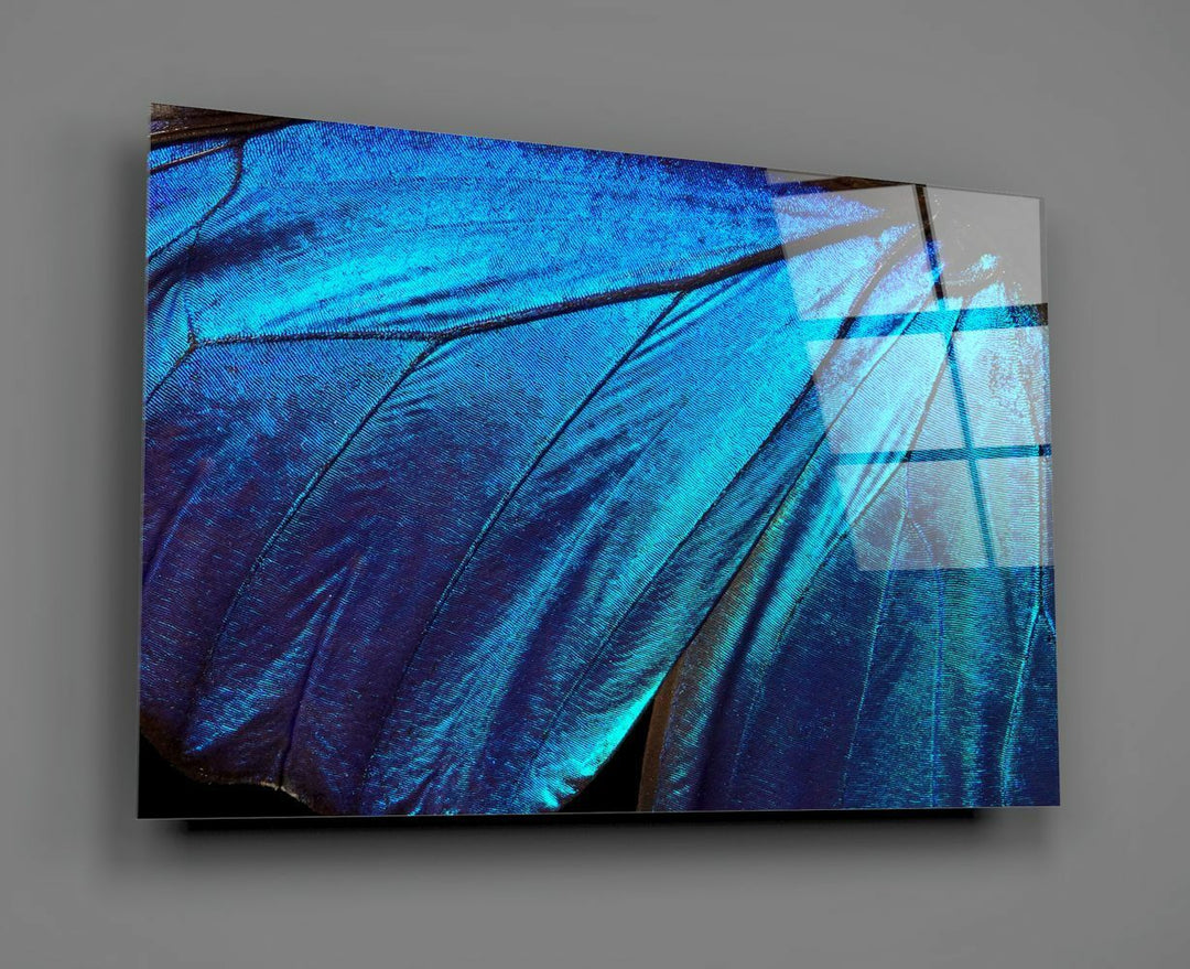 Kelebek Kanadı Cam Tablo