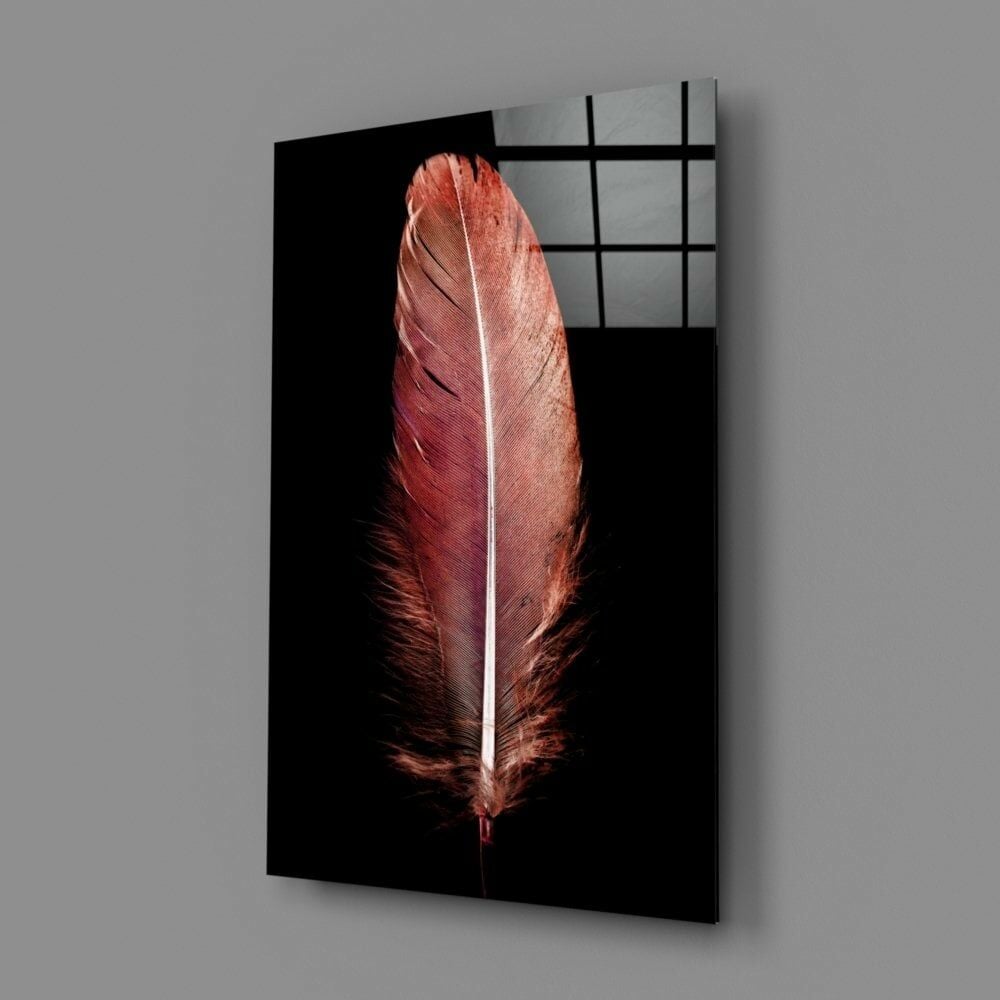 Kiremit Tüy Cam Tablo