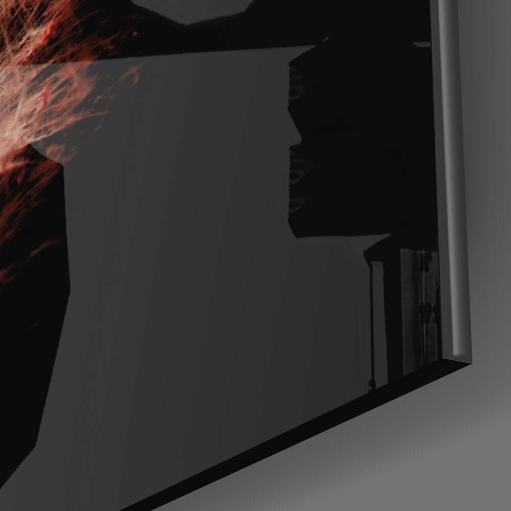 Kiremit Tüy Cam Tablo