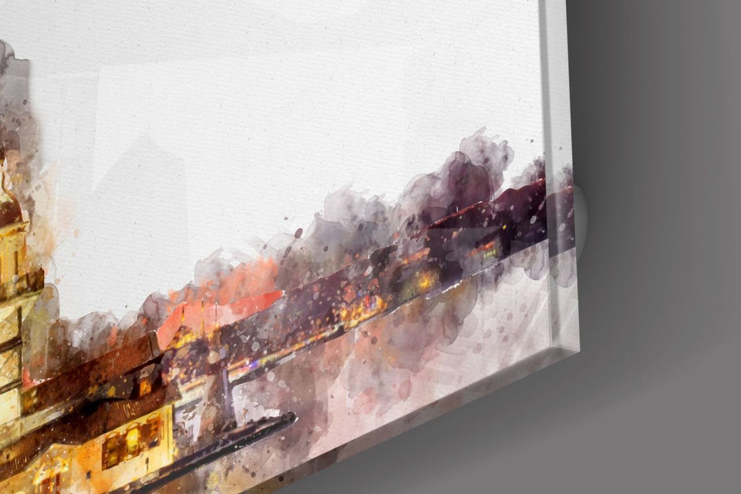 Kız Kulesi Cam Tablo