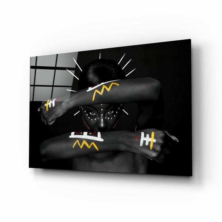 Kızılderili Cam Tablo