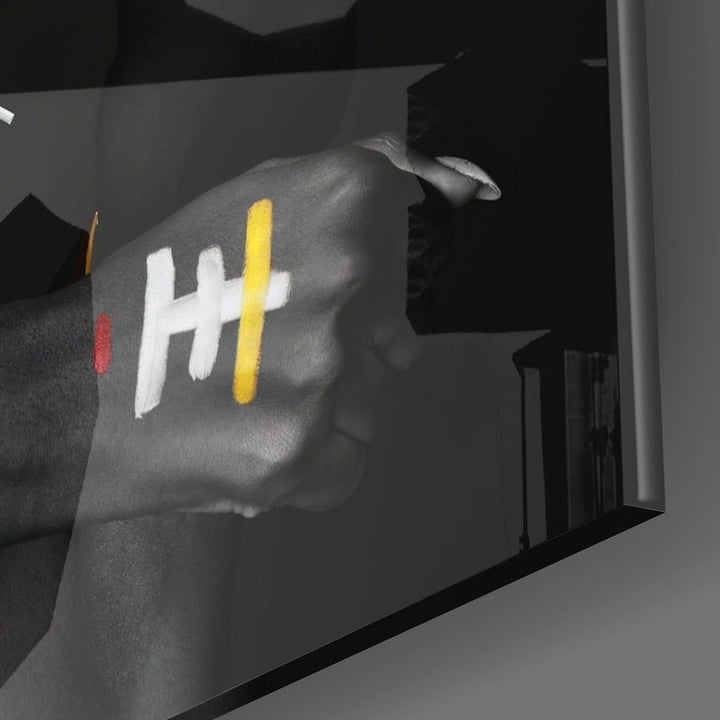 Kızılderili Cam Tablo