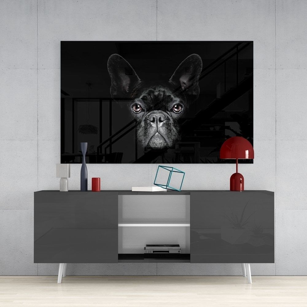 Köpek Cam Tablo