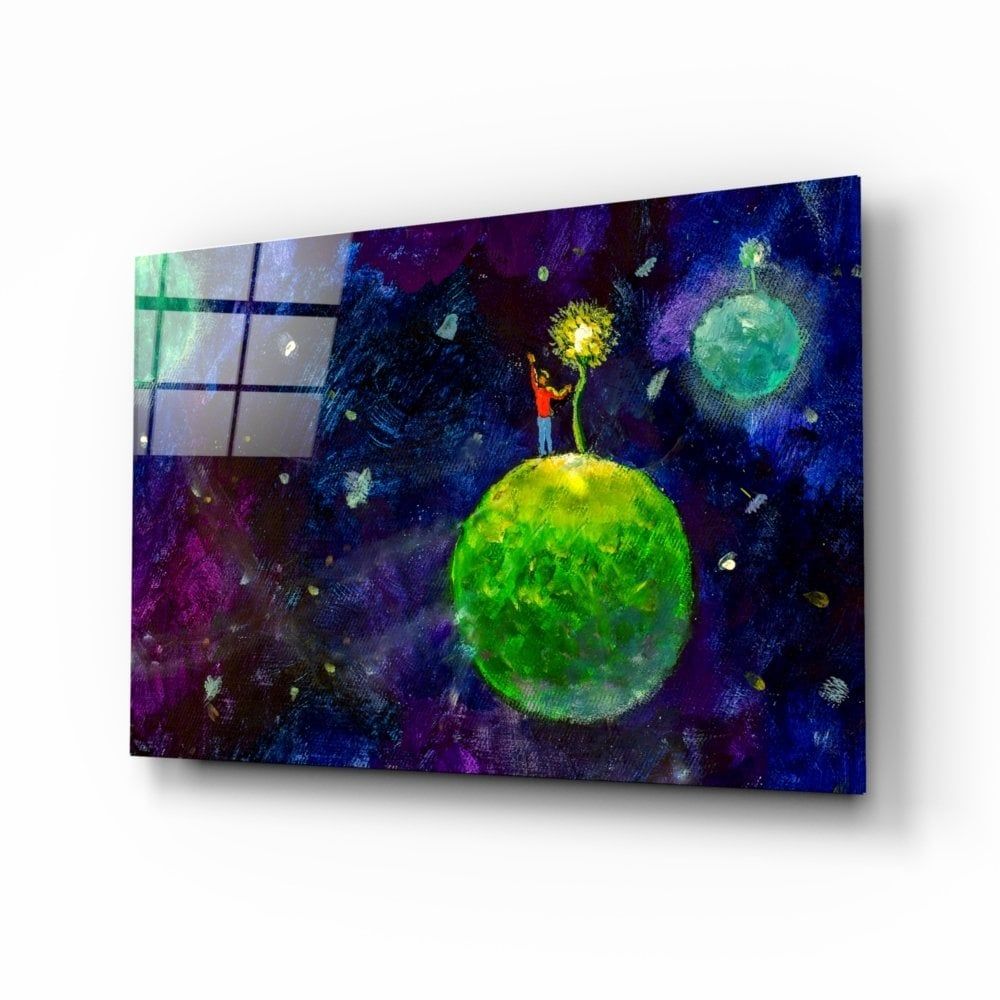 Küçük Prens Cam Tablo