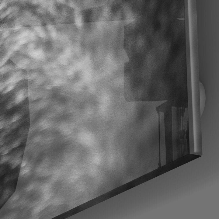 Kurt Bakışı Cam Tablo No:3003