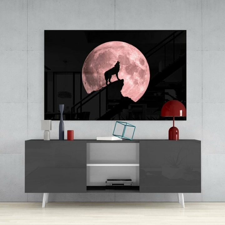 Kurt ve Dolunay Cam Tablo