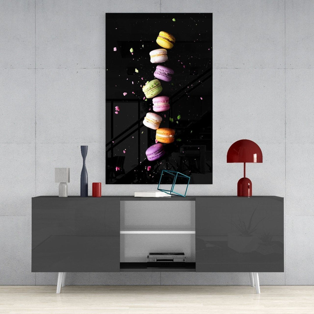 Makaronlar Cam Tablo