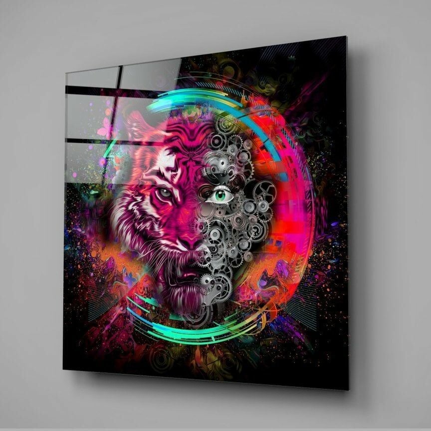 Makine Kaplan Cam Tablo No:3034