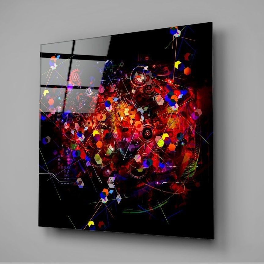 Mekanik Ahenk Cam Tablo