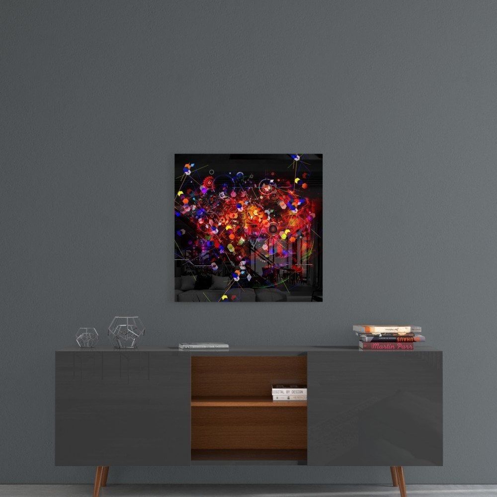 Mekanik Ahenk Cam Tablo